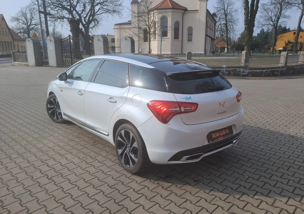 Citroen DS5 cena 44900 przebieg: 163027, rok produkcji 2013 z Sławno małe 232